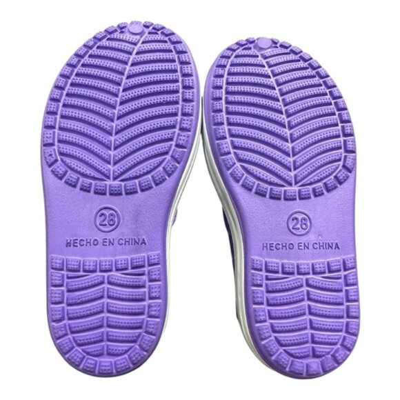 Joe Fresh Kids Purple Clogs Size S (12-13) - Picture 7 of 7